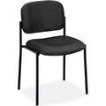 Hon basyx by HON Stacking Armless Guest Chair - Fabric - Charcoal BSXVL606VA19